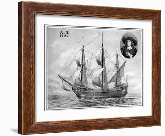 A Representation of the Mayflower, 1922-null-Framed Giclee Print