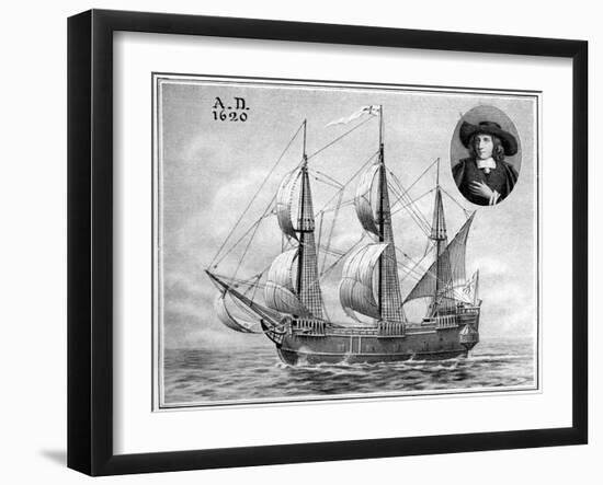 A Representation of the Mayflower, 1922-null-Framed Giclee Print