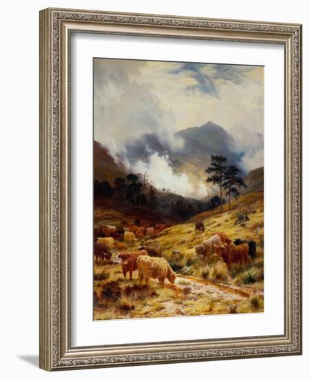 A Rest by the Way, 1892-Louis Bosworth Hurt-Framed Giclee Print