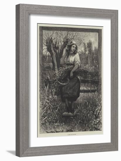 A Rest by the Way-Davidson Knowles-Framed Giclee Print