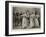 A Revival of an Old-Time Dance, a Cotillon-Arthur Hopkins-Framed Giclee Print