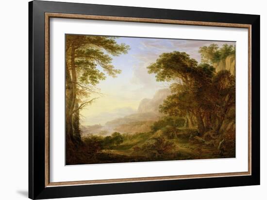 A Rhenish Landscape, 1643-Herman the Younger Saftleven-Framed Giclee Print