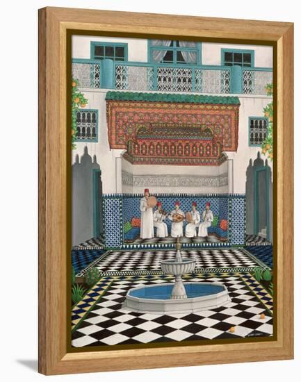 A Riad in Marrakech, 1992-Larry Smart-Framed Premier Image Canvas