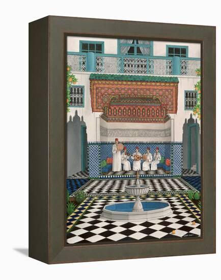 A Riad in Marrakech, 1992-Larry Smart-Framed Premier Image Canvas