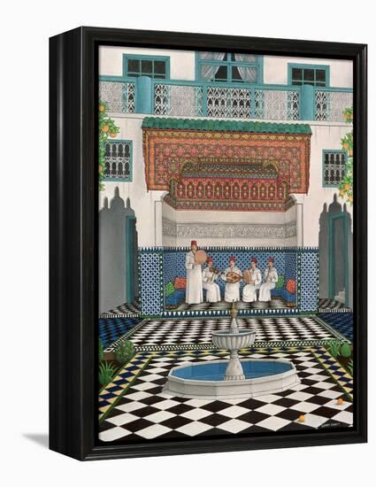 A Riad in Marrakech, 1992-Larry Smart-Framed Premier Image Canvas