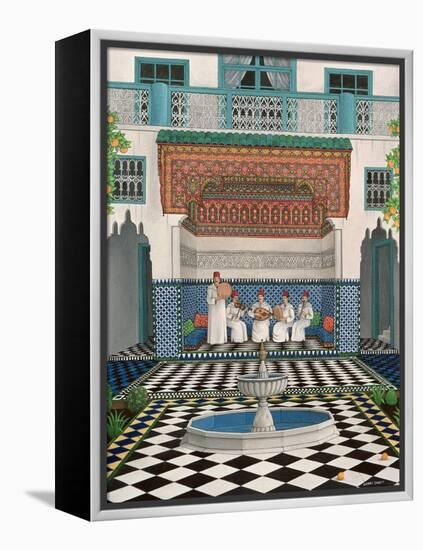 A Riad in Marrakech, 1992-Larry Smart-Framed Premier Image Canvas