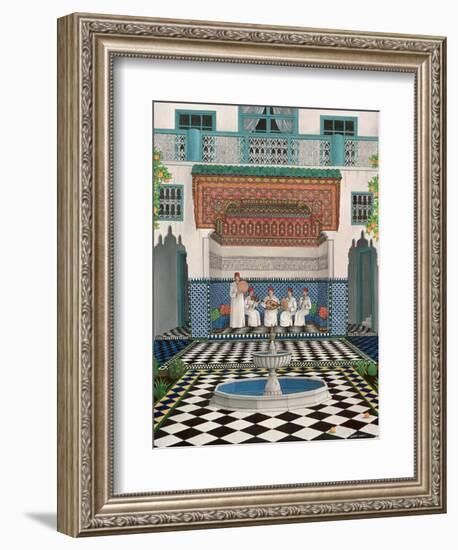 A Riad in Marrakech, 1992-Larry Smart-Framed Giclee Print