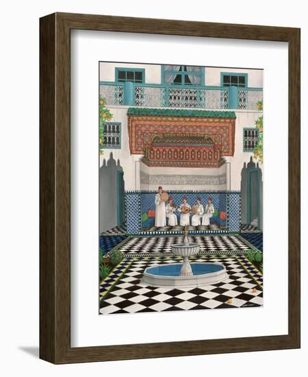 A Riad in Marrakech, 1992-Larry Smart-Framed Giclee Print