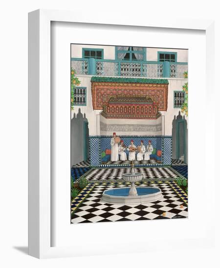 A Riad in Marrakech, 1992-Larry Smart-Framed Giclee Print