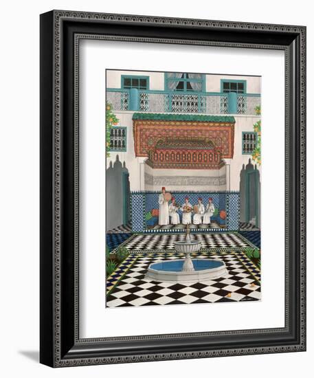 A Riad in Marrakech, 1992-Larry Smart-Framed Giclee Print