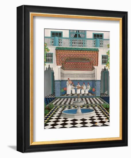 A Riad in Marrakech, 1992-Larry Smart-Framed Giclee Print