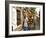 A Rickshaw Puller Carries Supporters of Brazil Soccer Team-null-Framed Photographic Print