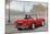 A Ride in Paris III Red Car-Marco Fabiano-Mounted Art Print