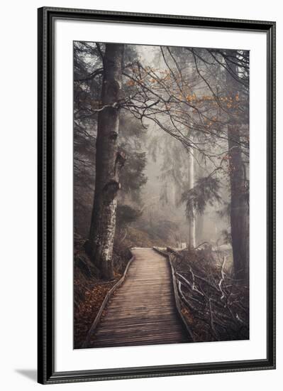 A Ride in the Woods-Philippe Sainte-Laudy-Framed Photographic Print