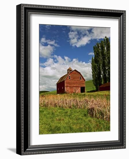 A Ride Through the Farm Country of Palouse, Washington State, USA-Joe Restuccia III-Framed Photographic Print
