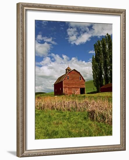 A Ride Through the Farm Country of Palouse, Washington State, USA-Joe Restuccia III-Framed Photographic Print