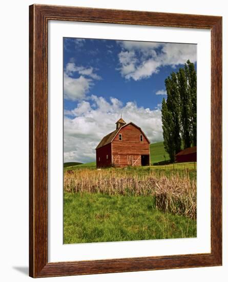 A Ride Through the Farm Country of Palouse, Washington State, USA-Joe Restuccia III-Framed Photographic Print