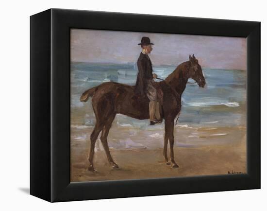 A Rider on the Shore-Max Liebermann-Framed Premier Image Canvas