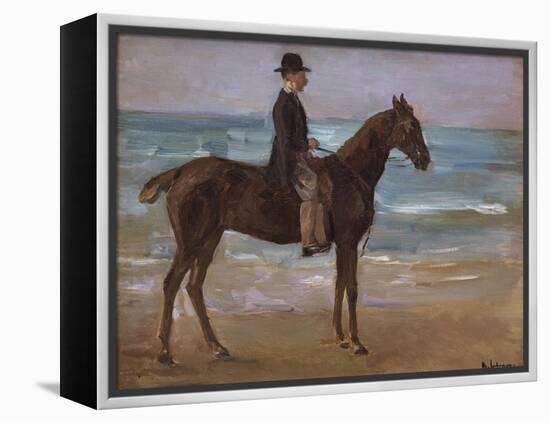 A Rider on the Shore-Max Liebermann-Framed Premier Image Canvas