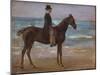 A Rider on the Shore-Max Liebermann-Mounted Giclee Print