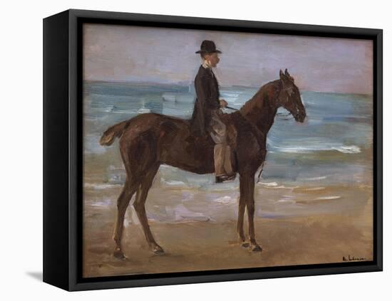 A Rider on the Shore-Max Liebermann-Framed Premier Image Canvas