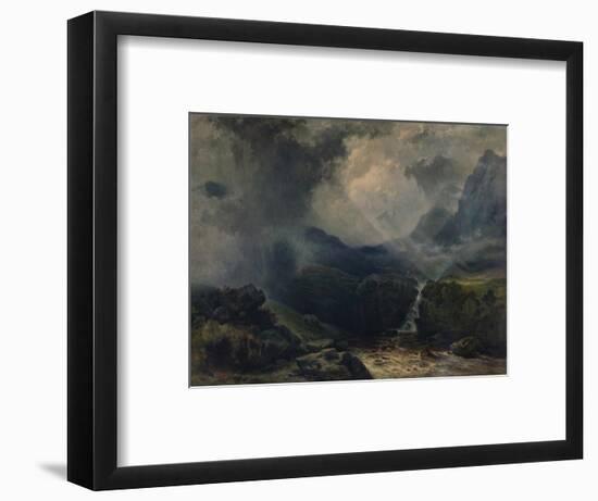 'A Rift in the Gloom', 19th century, (1935)-George Edwards Hering-Framed Giclee Print