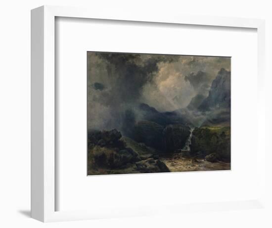 'A Rift in the Gloom', 19th century, (1935)-George Edwards Hering-Framed Giclee Print