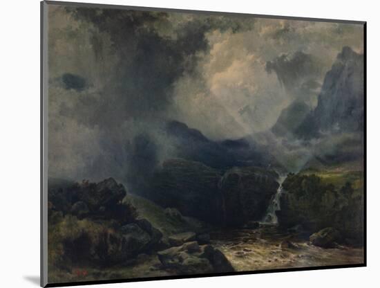 'A Rift in the Gloom', 19th century, (1935)-George Edwards Hering-Mounted Giclee Print