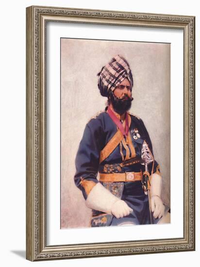 A Risaldar of the 16th Bengal Cavalry, 1902-Unknown-Framed Giclee Print