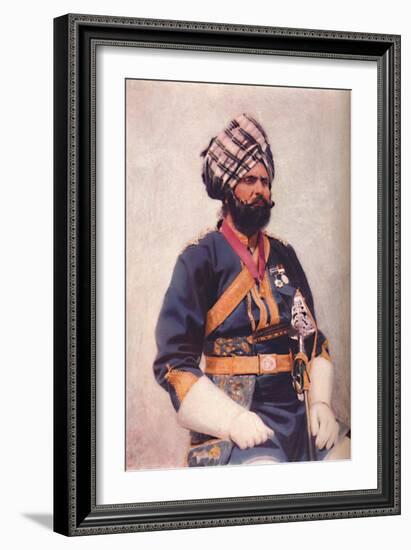 A Risaldar of the 16th Bengal Cavalry, 1902-Unknown-Framed Giclee Print