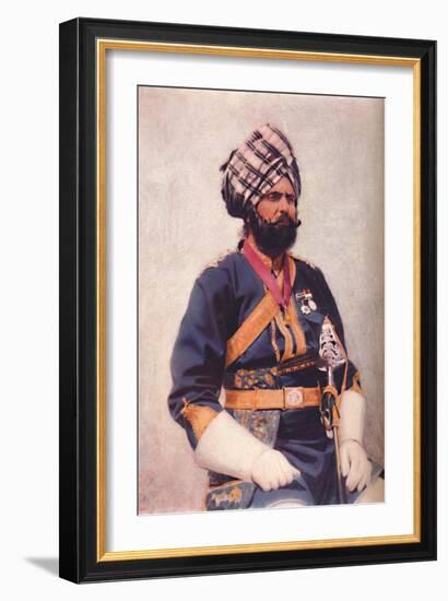 A Risaldar of the 16th Bengal Cavalry, 1902-Unknown-Framed Giclee Print