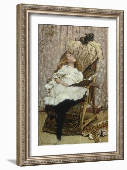 A Rival Attraction, 1887-Charles Burton Barber-Framed Giclee Print