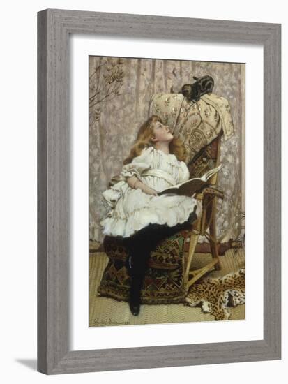 A Rival Attraction, 1887-Charles Burton Barber-Framed Giclee Print