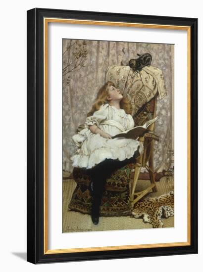 A Rival Attraction, 1887-Charles Burton Barber-Framed Giclee Print