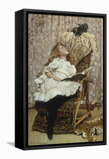 A Rival Attraction, 1887-Charles Burton Barber-Framed Premier Image Canvas
