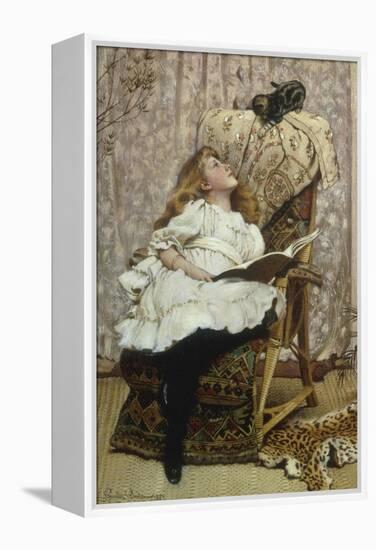 A Rival Attraction, 1887-Charles Burton Barber-Framed Premier Image Canvas