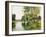 A River Landscape in Summer-Ernest Parton-Framed Giclee Print