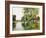 A River Landscape in Summer-Ernest Parton-Framed Giclee Print