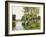 A River Landscape in Summer-Ernest Parton-Framed Giclee Print