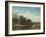 A River Landscape, Westphalia, 1855-Albert Bierstadt-Framed Giclee Print