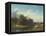 A River Landscape, Westphalia, 1855-Albert Bierstadt-Framed Premier Image Canvas
