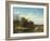 A River Landscape, Westphalia. 1855-Albert Bierstadt-Framed Giclee Print