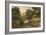 A Road in North Wales with Figures, C.1840-David Cox-Framed Giclee Print