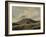 A Rocca di Papa : le Monte Cavo sous un ciel nuageux-Pierre Henri de Valenciennes-Framed Giclee Print