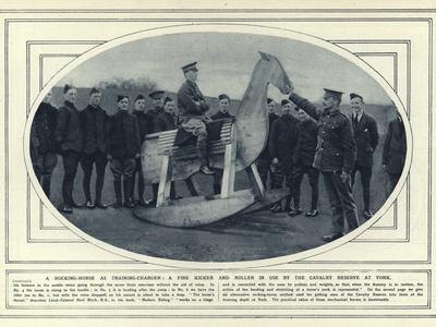 charger rocking horse