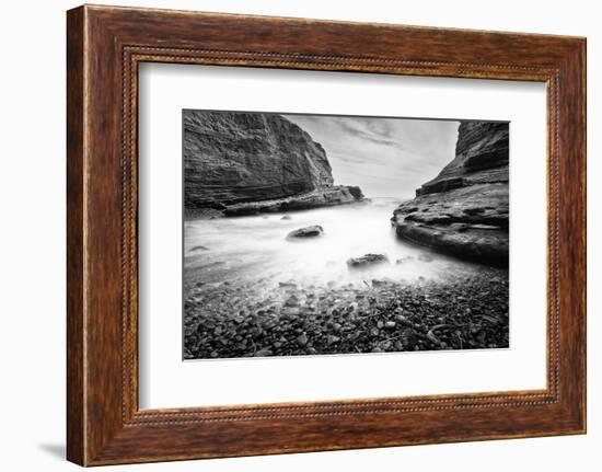 A Rocky Beach at Cabrillo National Monument-Andrew Shoemaker-Framed Photographic Print