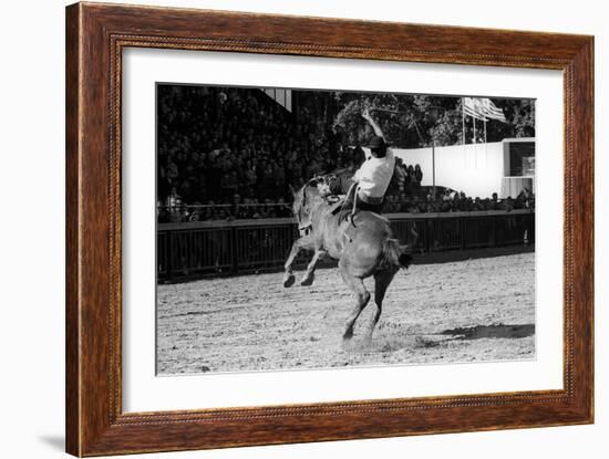 A Rodeo in Buenos Aires-Mario de Biasi-Framed Giclee Print