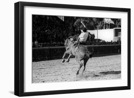 A Rodeo in Buenos Aires-Mario de Biasi-Framed Giclee Print