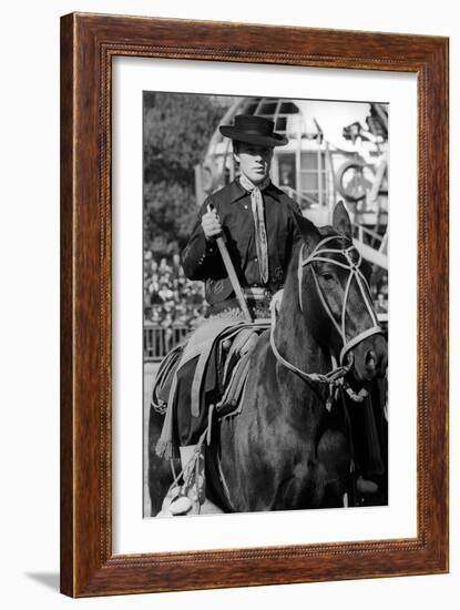 A Rodeo in Buenos Aires-Mario de Biasi-Framed Giclee Print