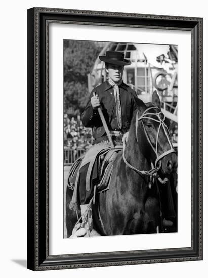 A Rodeo in Buenos Aires-Mario de Biasi-Framed Giclee Print